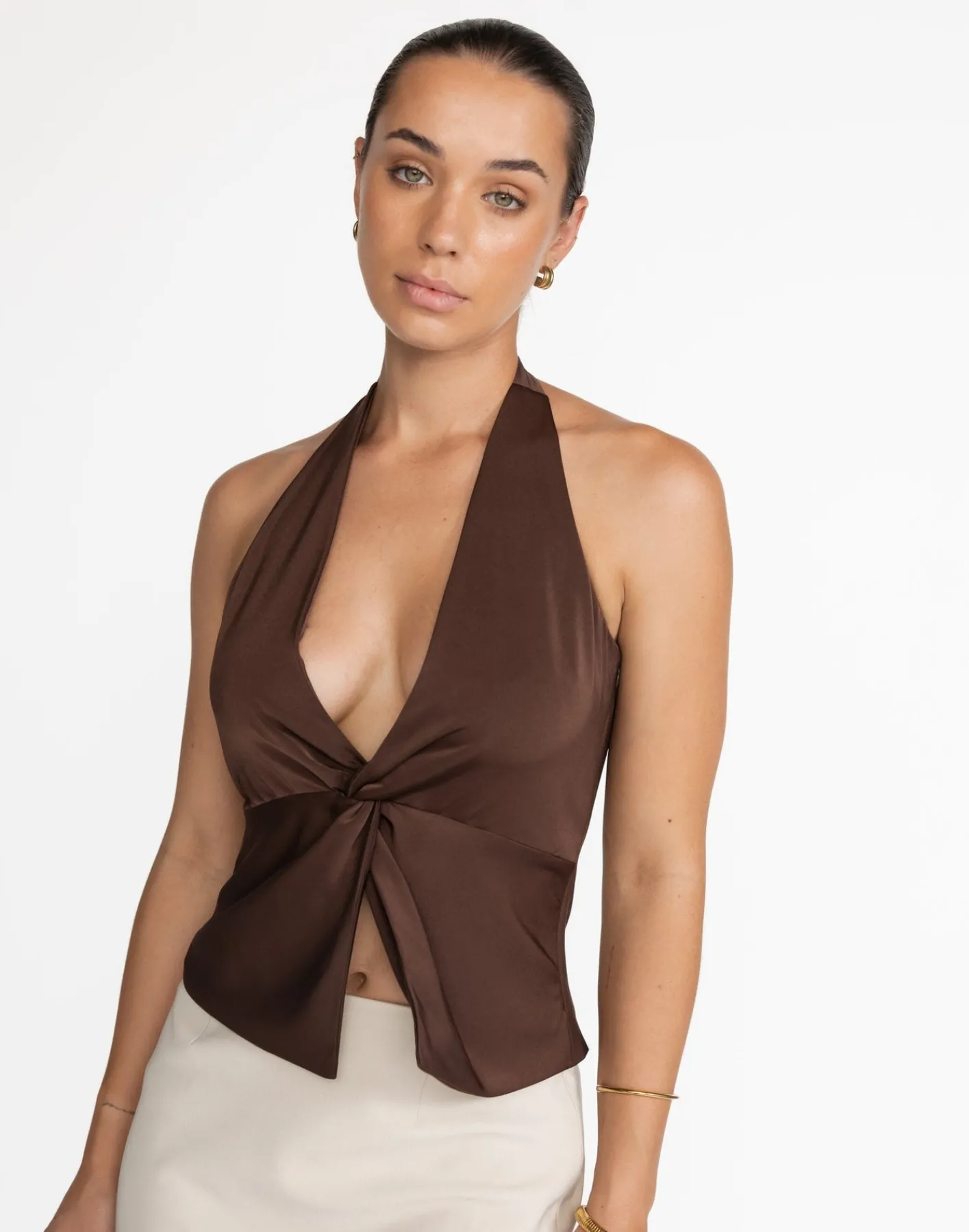 Cecil Top (Cocoa)*CHARCOAL Discount