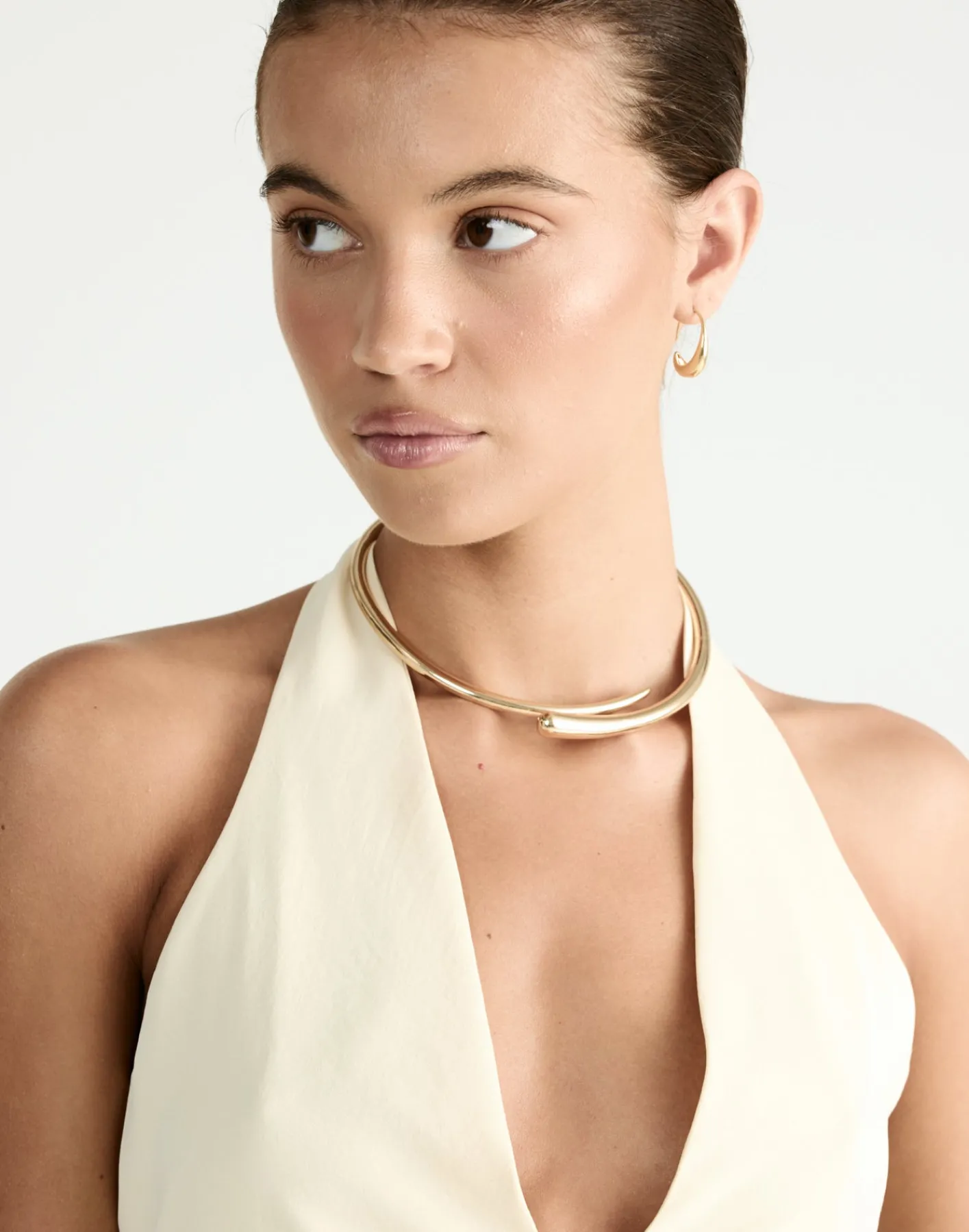 Celestine Necklace (Gold)*CHARCOAL New