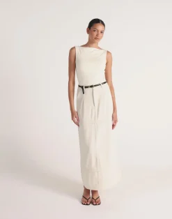 Cerese Skirt (Oat)*CHARCOAL CLOTHING Outlet