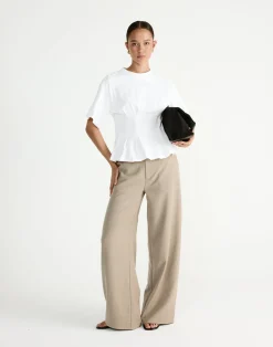 Chaya Top (White)*CHARCOAL Hot