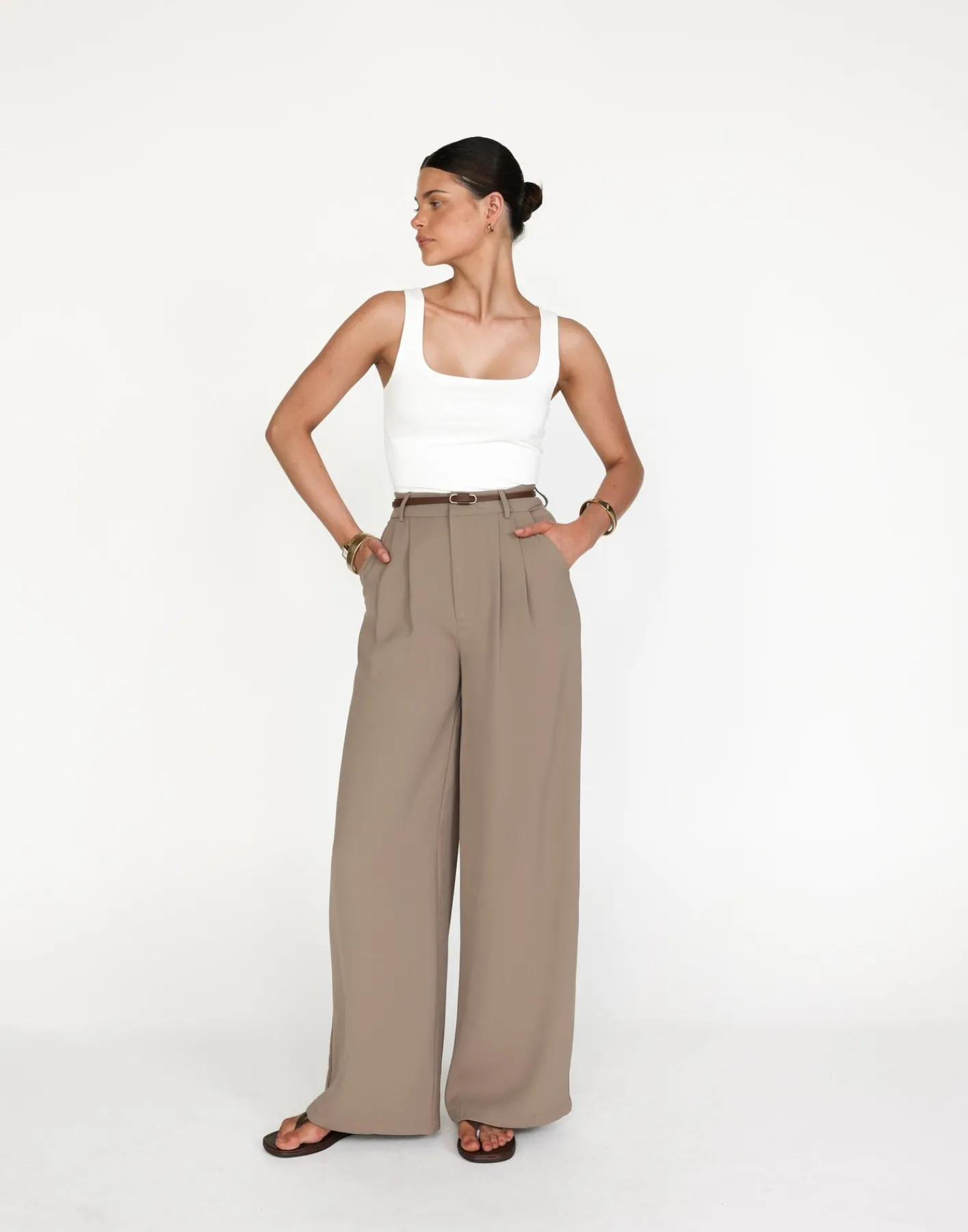 Chicago Pants (Mushroom)*CHARCOAL Discount