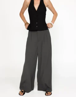 Chicago Pants (Slate) - Petite*CHARCOAL Outlet