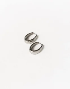 Christa Earrings (Silver)*CHARCOAL New