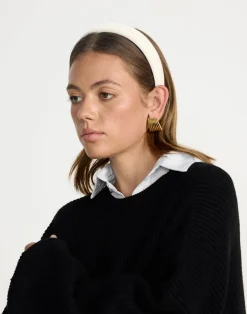 Christine Headband (White)*CHARCOAL CLOTHING Sale