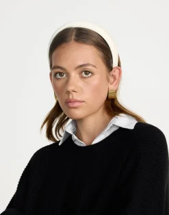 Christine Headband (White)*CHARCOAL CLOTHING Sale