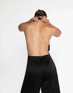 Clara Jumpsuit (Black)*CHARCOAL Outlet