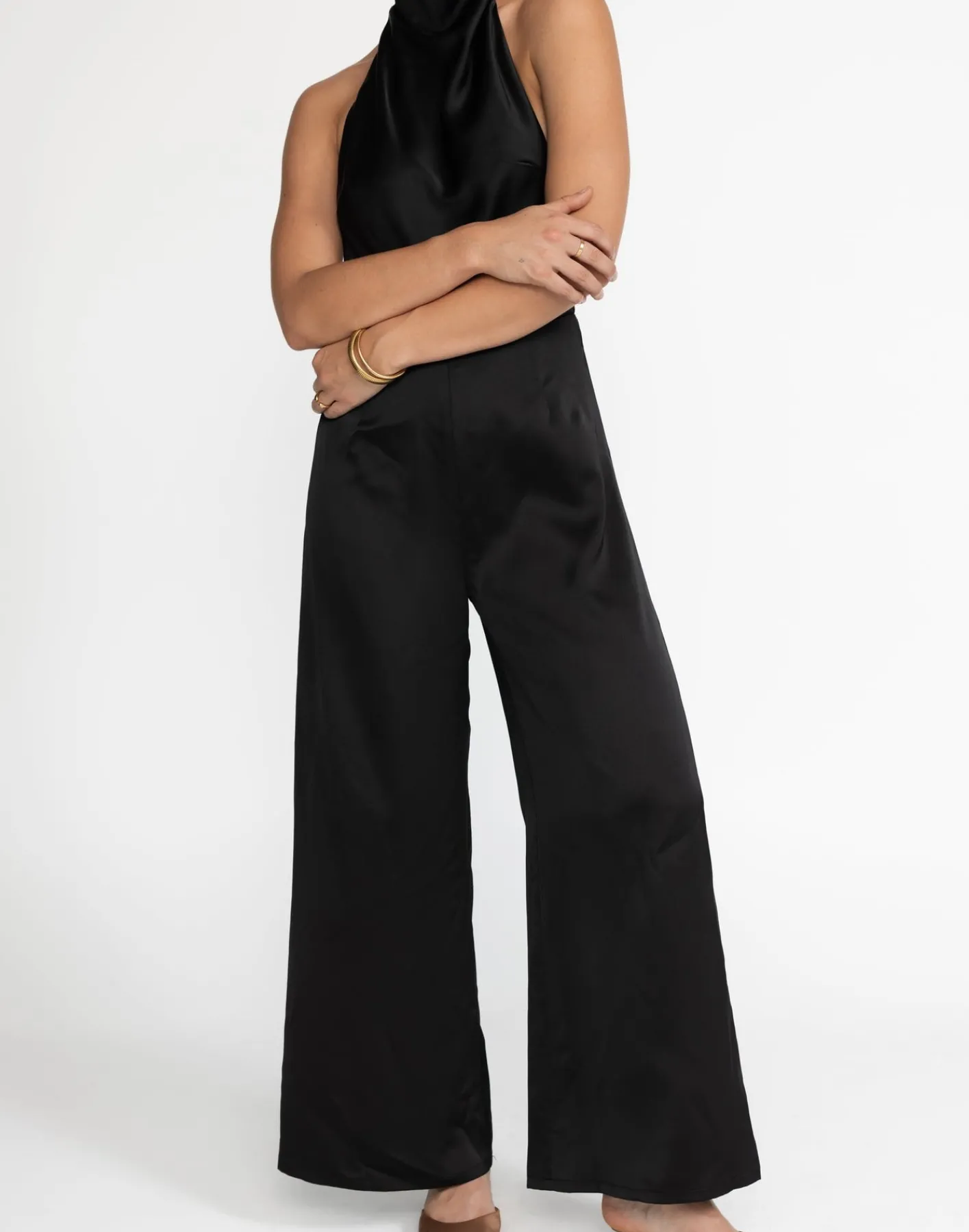 Clara Jumpsuit (Black)*CHARCOAL Outlet