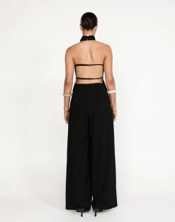 Clara Top (Black)*CHARCOAL Outlet