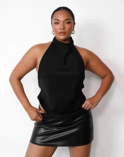 Clara Top (Black)*CHARCOAL Outlet
