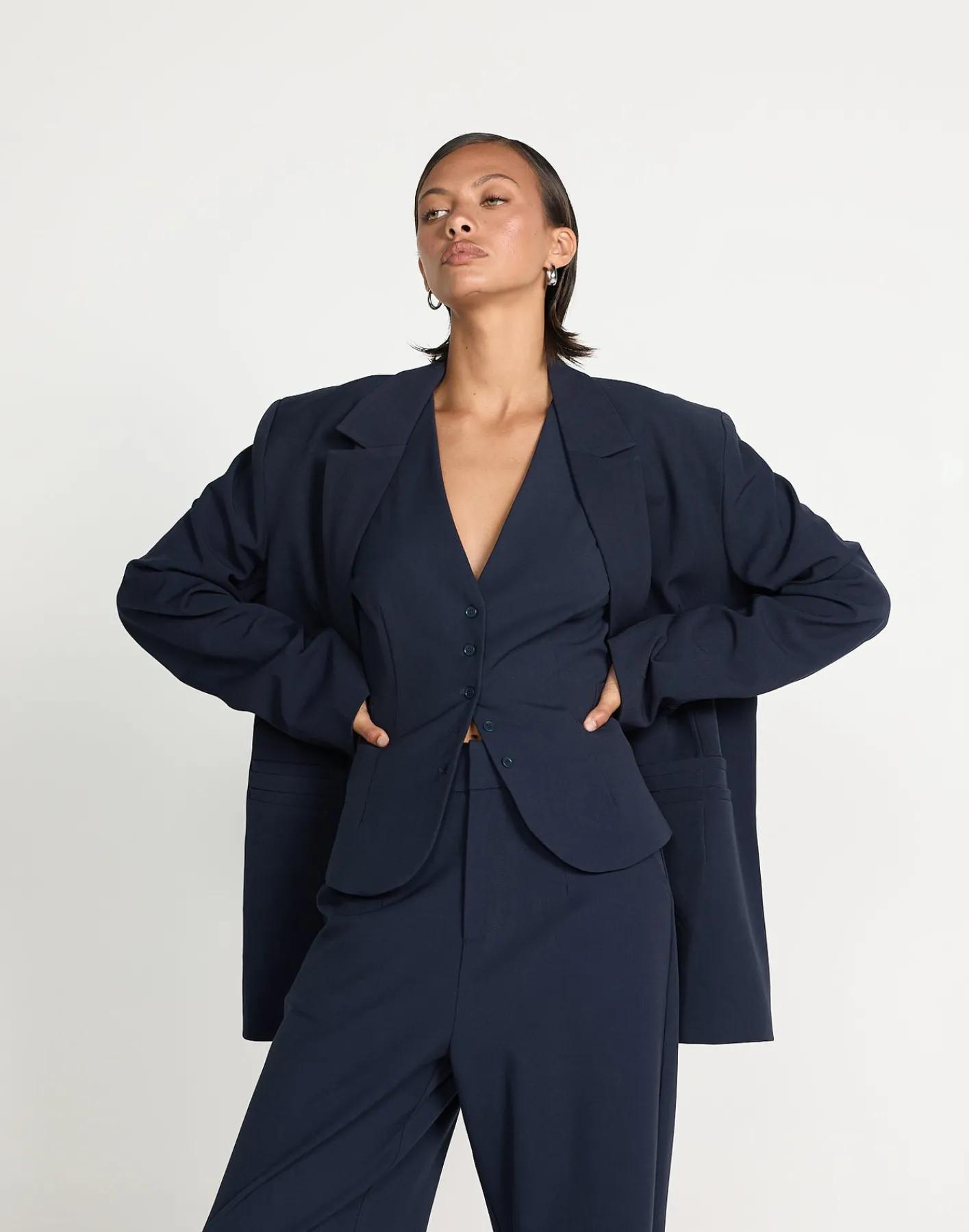 Clarke Blazer (Midnight)*CHARCOAL CLOTHING Discount