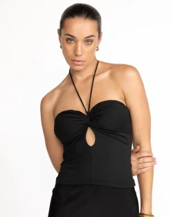 Coco Top (Black)*CHARCOAL Best