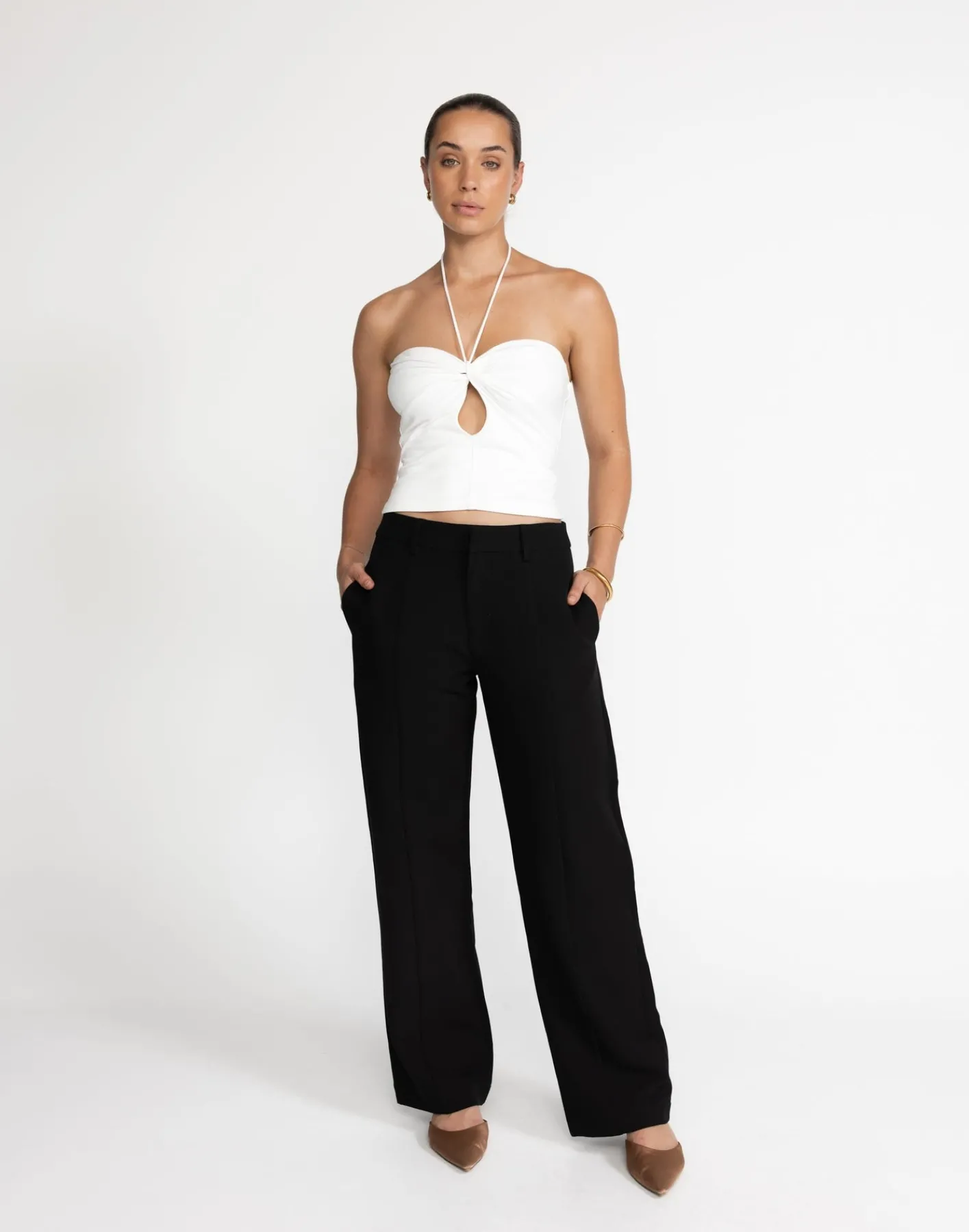 Coco Top (White)*CHARCOAL Best