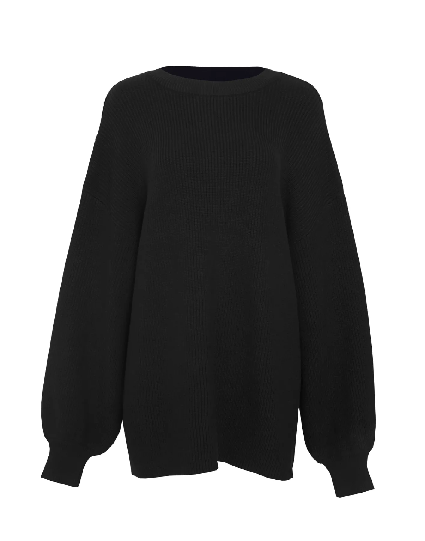 Cody Oversized Jumper (Black)*CHARCOAL Clearance