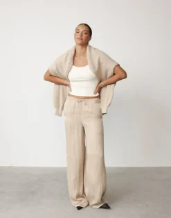 Cody Oversized Jumper (Oatmeal)*CHARCOAL Sale