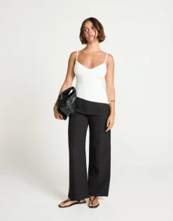 Colden Pants (Black) - Petite*CHARCOAL Discount