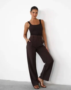 Colden Pants (Chocolate)*CHARCOAL Clearance
