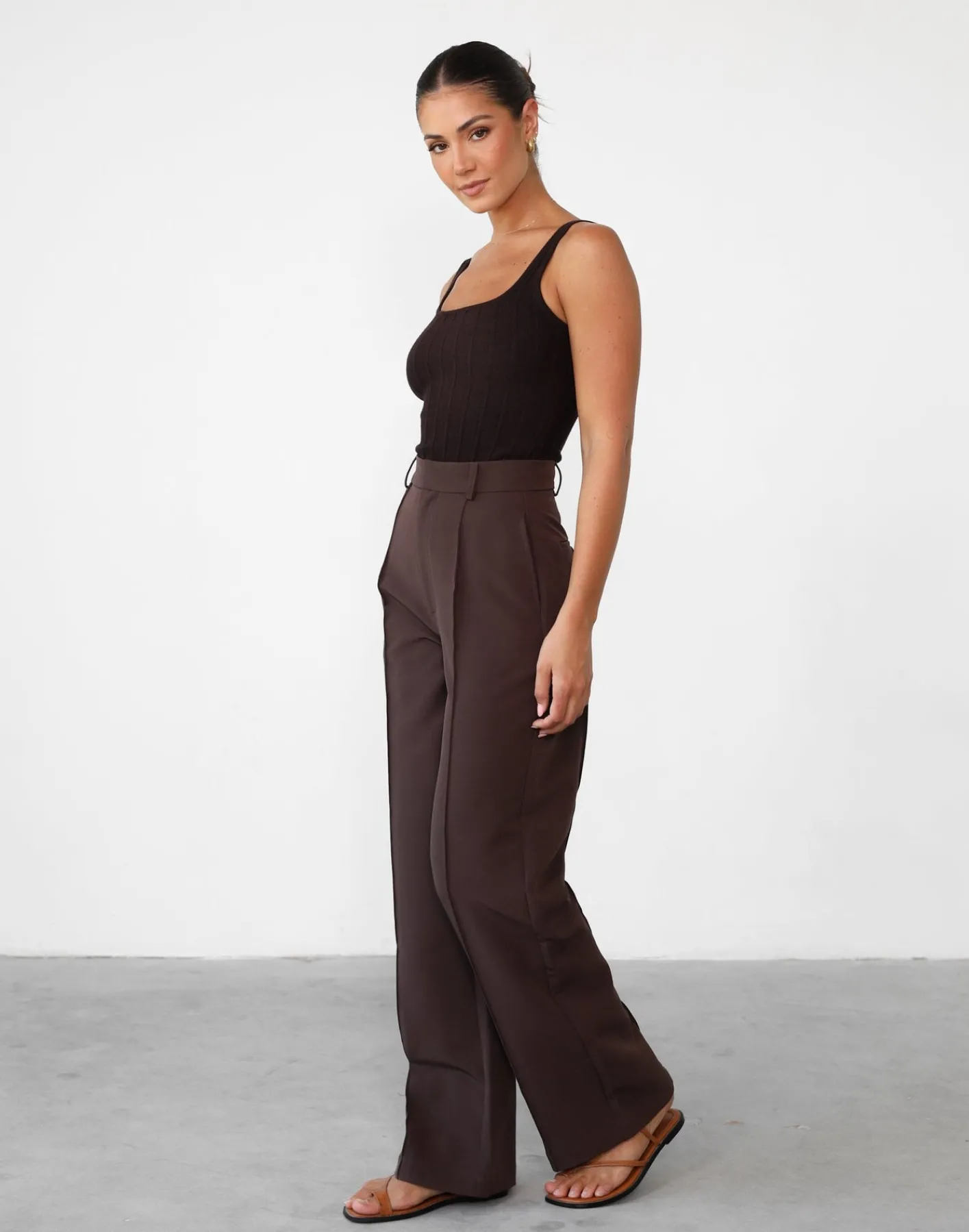 Colden Pants (Chocolate)*CHARCOAL Clearance