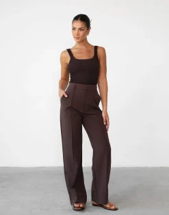 Colden Pants (Chocolate)*CHARCOAL Clearance