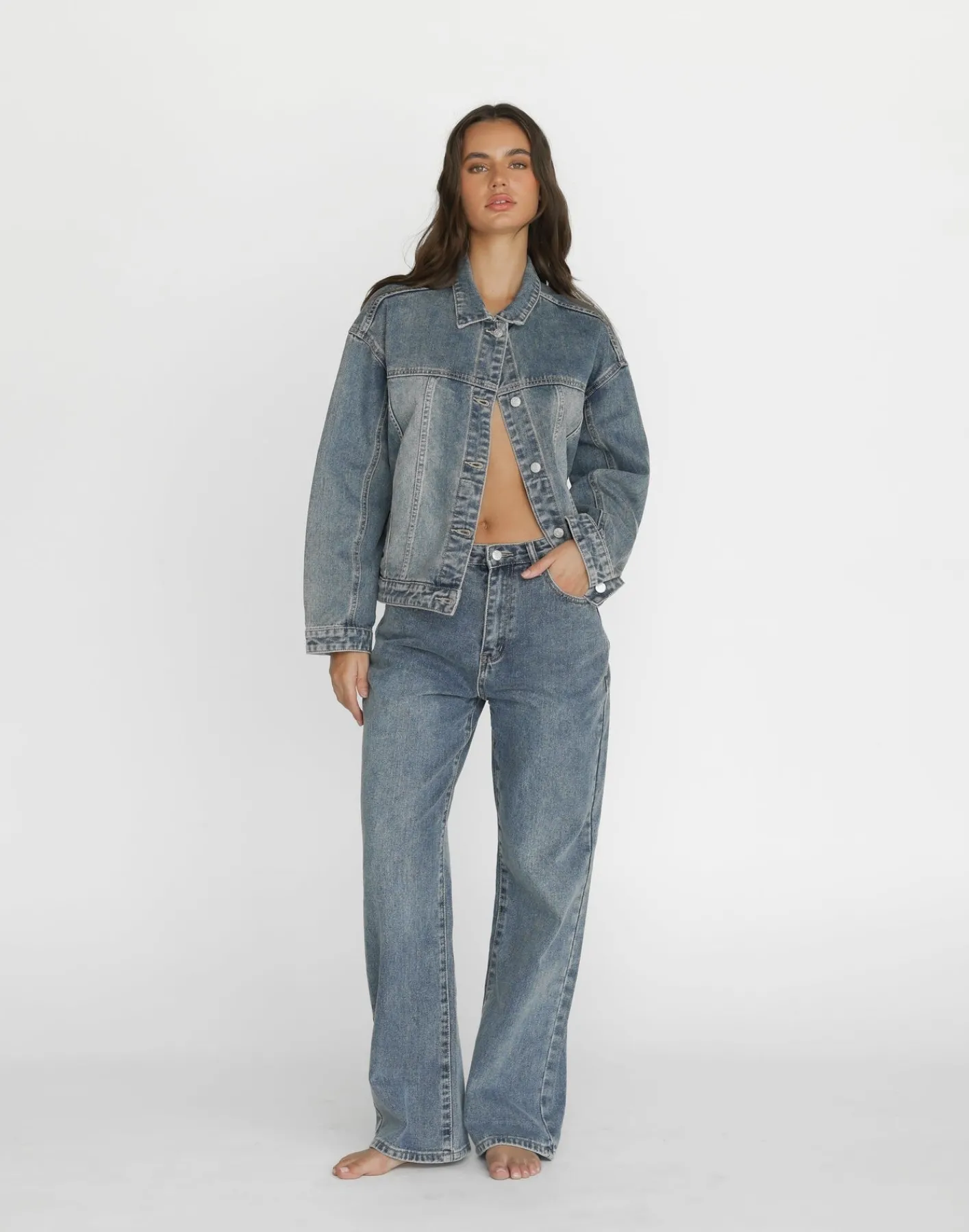 Cole Jeans (Faded)*CHARCOAL Clearance
