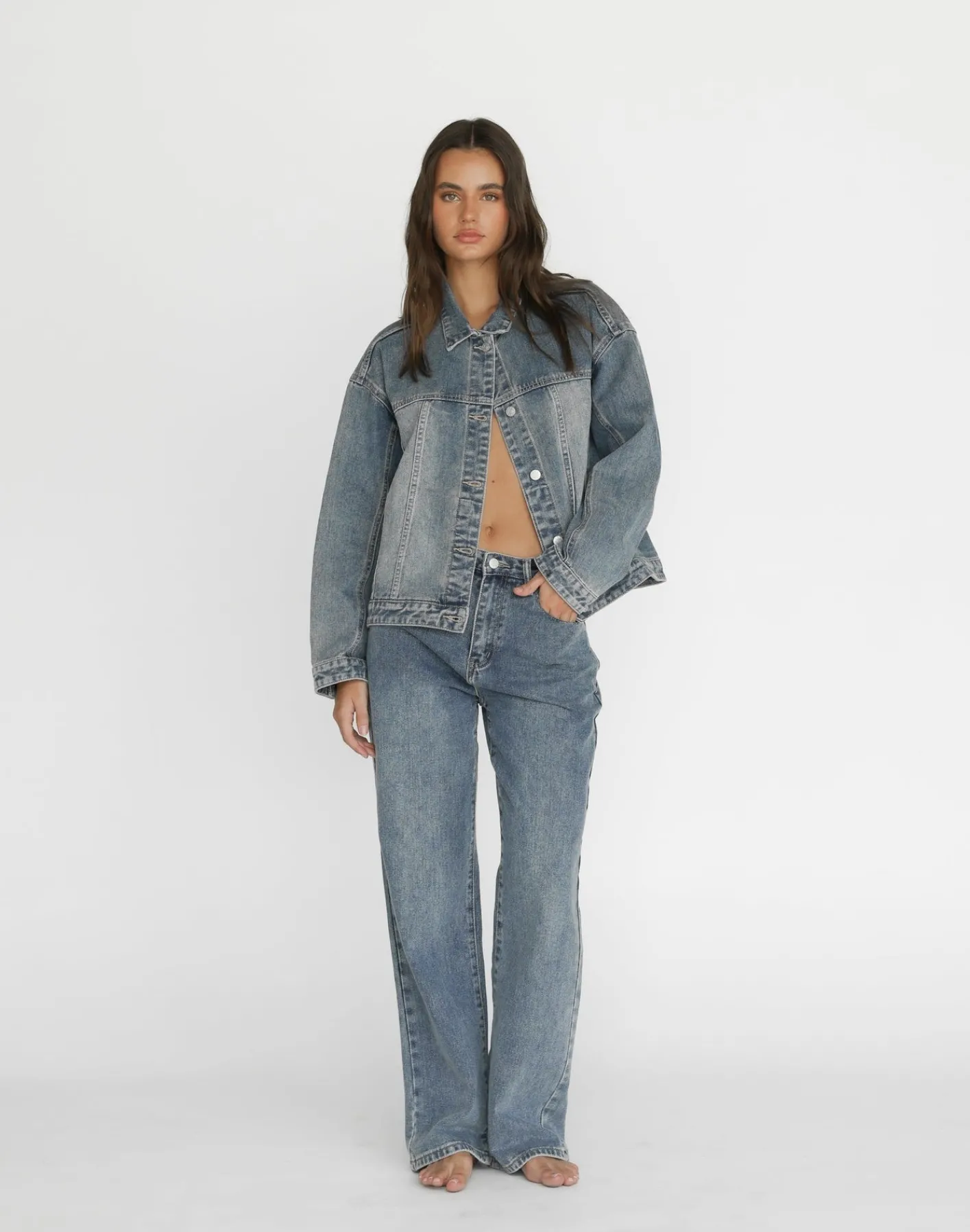 Cole Jeans (Faded)*CHARCOAL Clearance