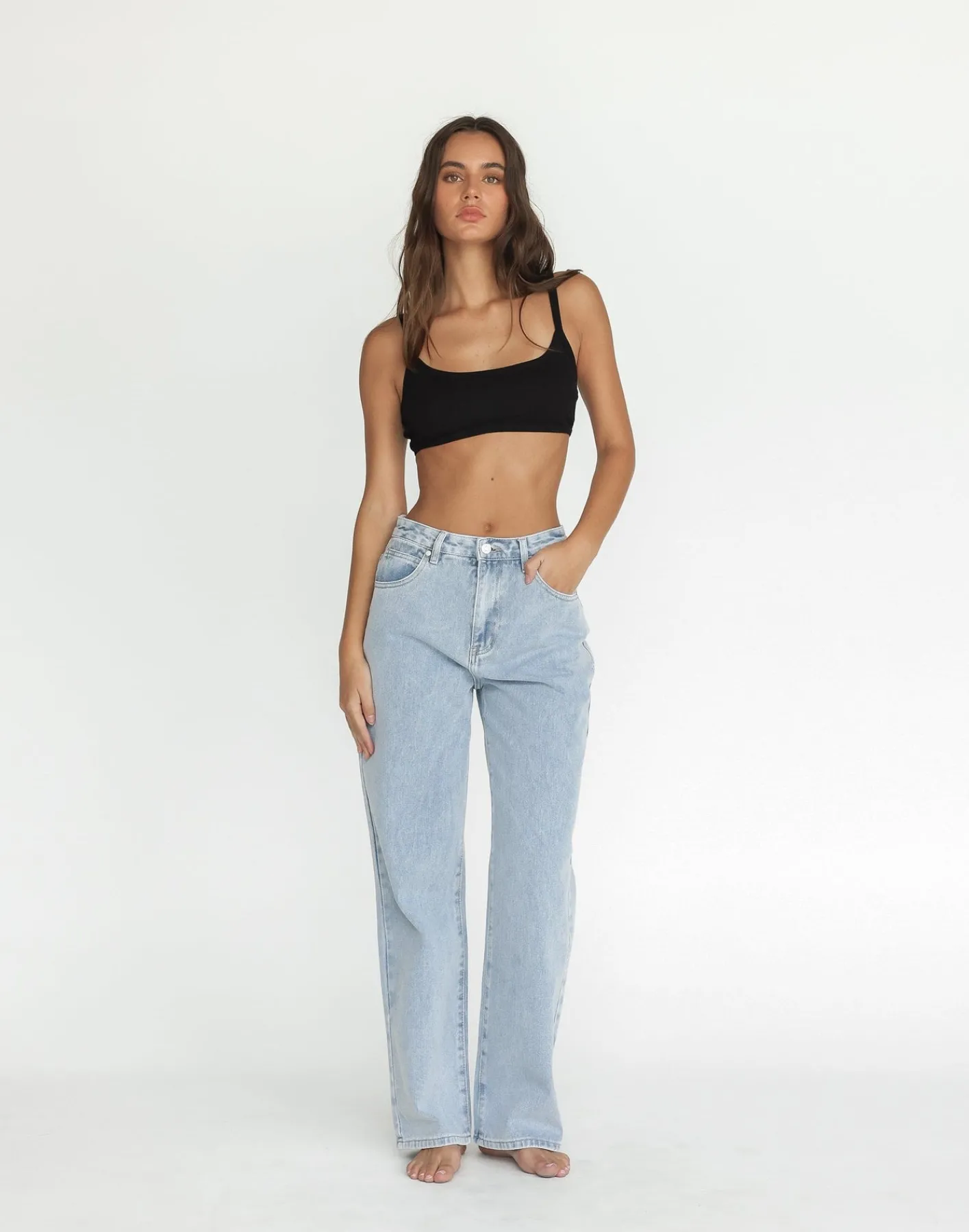 Cole Jeans (Light Vintage)*CHARCOAL New