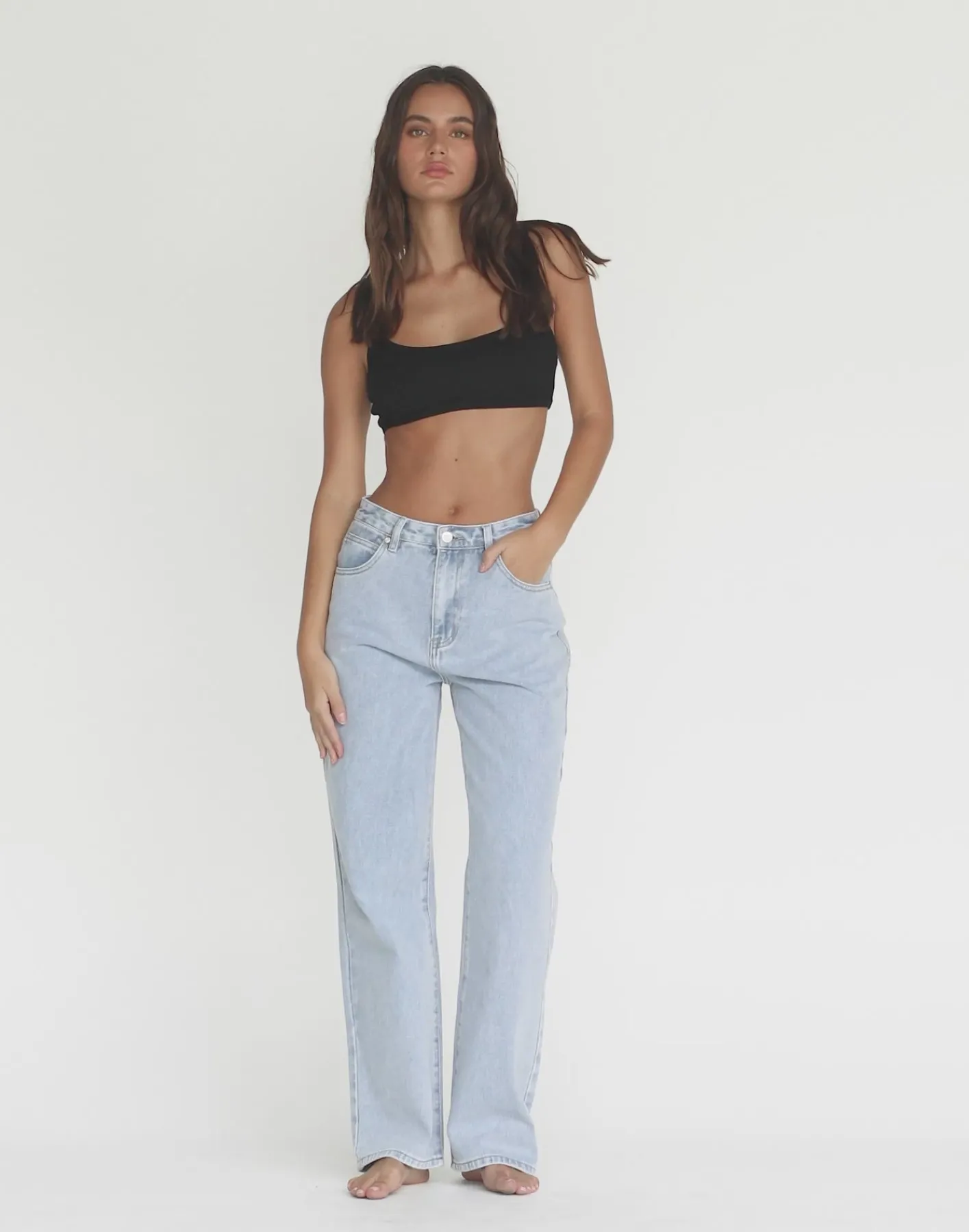 Cole Jeans (Light Vintage)*CHARCOAL New
