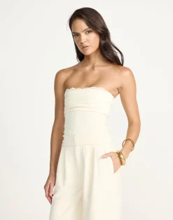 Confessions Top (Cream)*CHARCOAL Hot