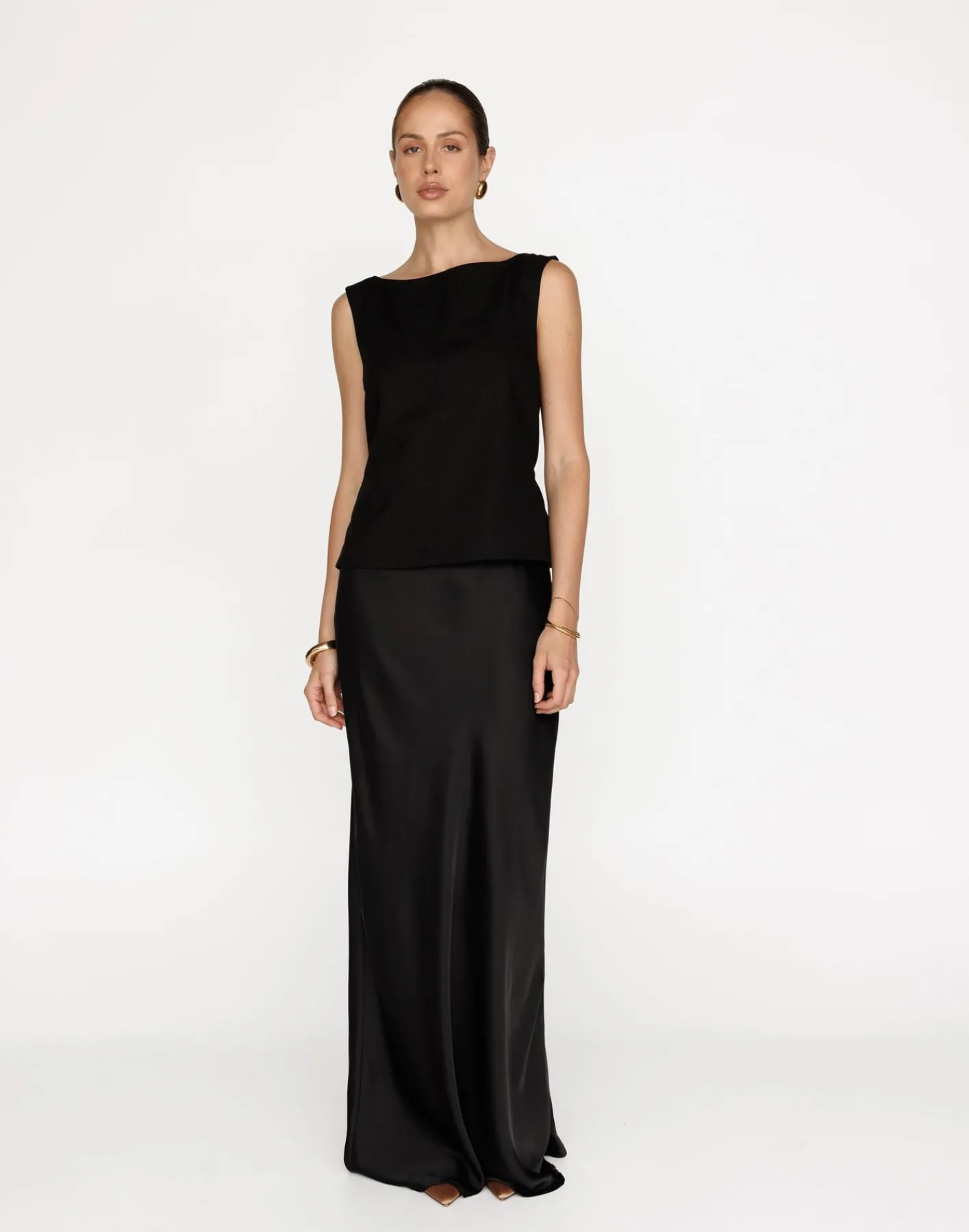 Corinne Top (Black)*CHARCOAL Hot