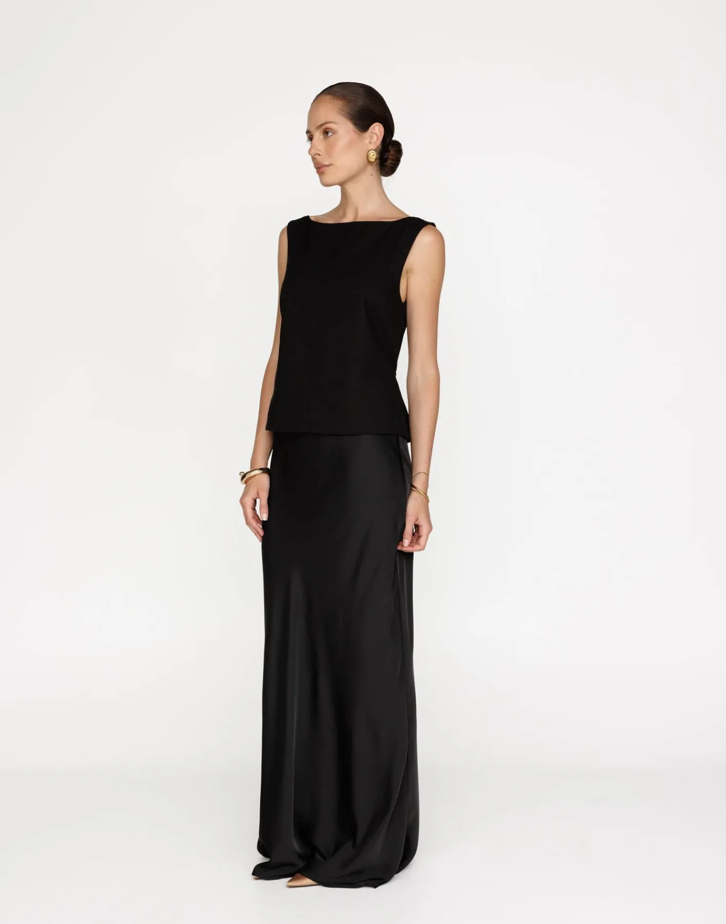Corinne Top (Black)*CHARCOAL Hot