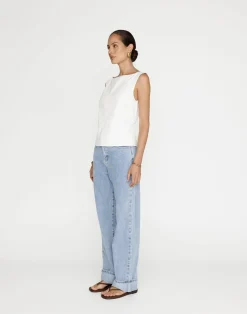 Corinne Top (White)*CHARCOAL Best