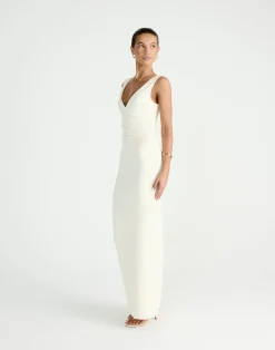 Cory Maxi Dress (Oat)*CHARCOAL Fashion