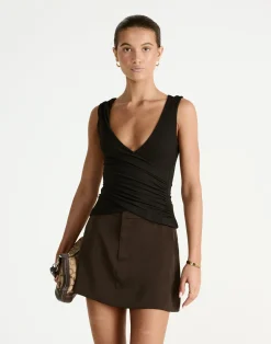 Cory Top (Black)*CHARCOAL Hot