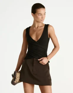 Cory Top (Black)*CHARCOAL Hot