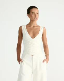 Cory Top (Oat)*CHARCOAL Discount