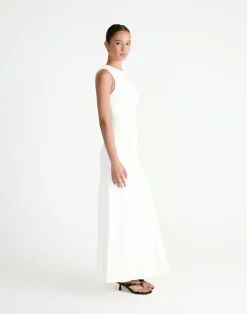 Cosmia Maxi Dress (Off White)*CHARCOAL Discount