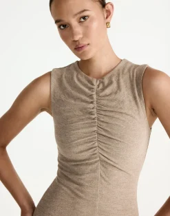 Cosmia Maxi Dress (Stone)*CHARCOAL New