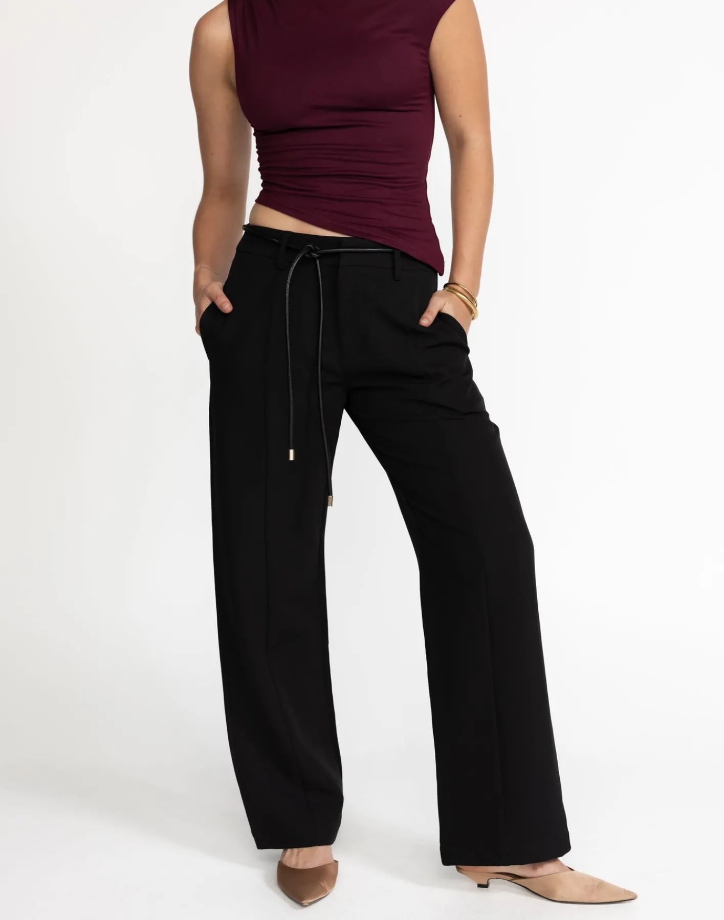 Crawford Pants (Black)*CHARCOAL Fashion