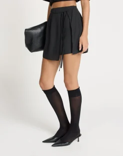 Cynthia Mini Skirt (Black)*CHARCOAL CLOTHING Best