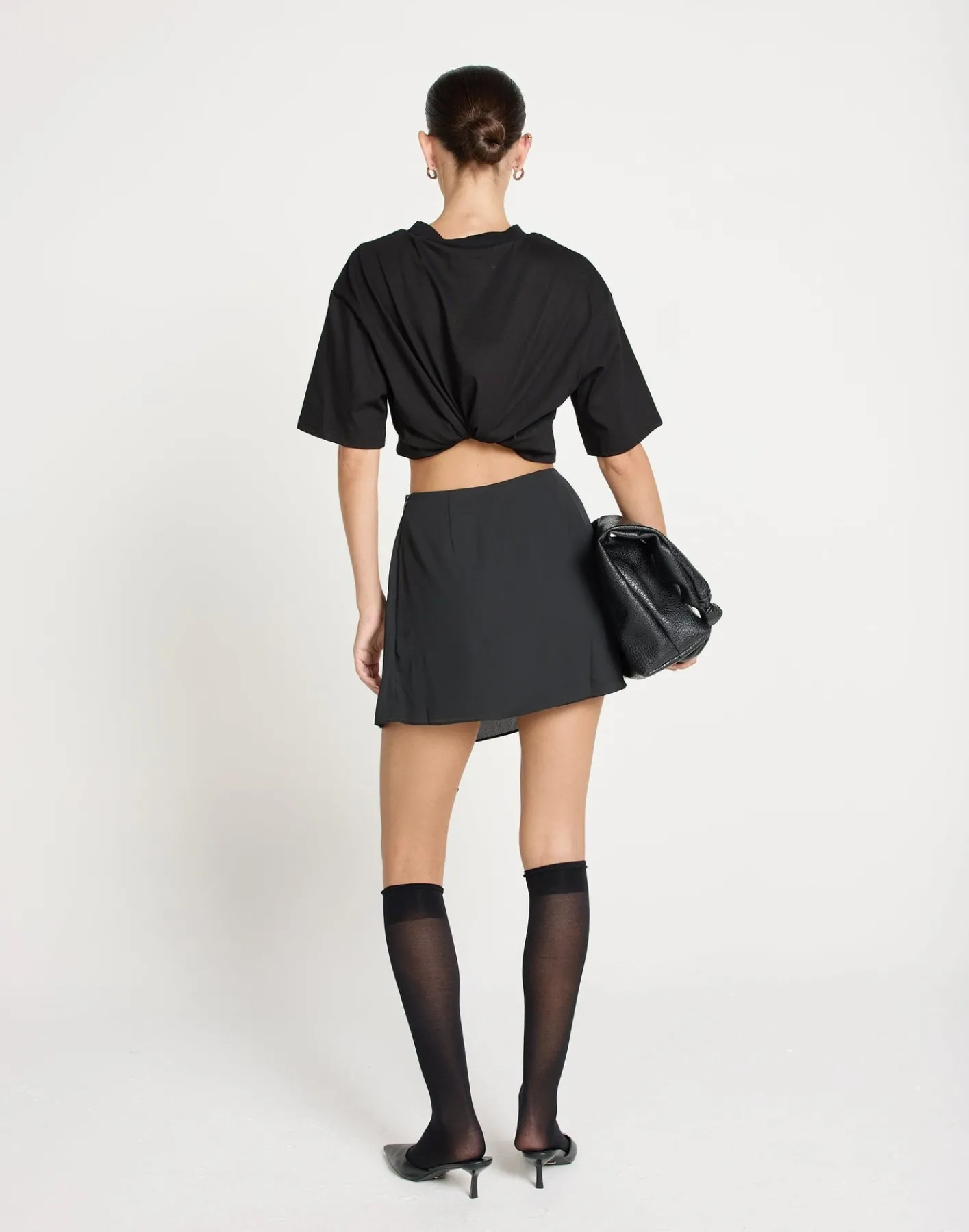 Cynthia Mini Skirt (Black)*CHARCOAL CLOTHING Best