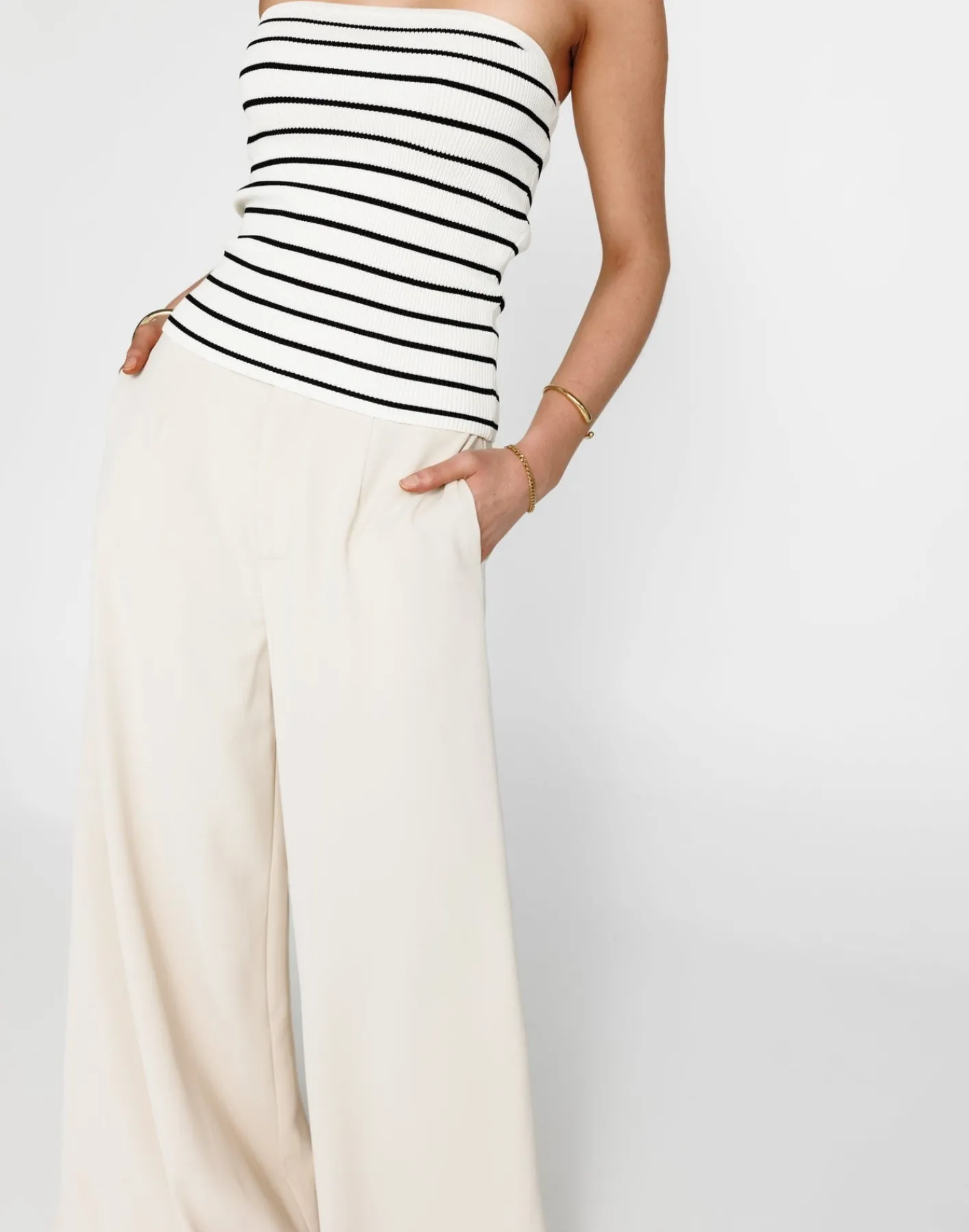 Dane Top (Cream)*CHARCOAL CLOTHING Outlet