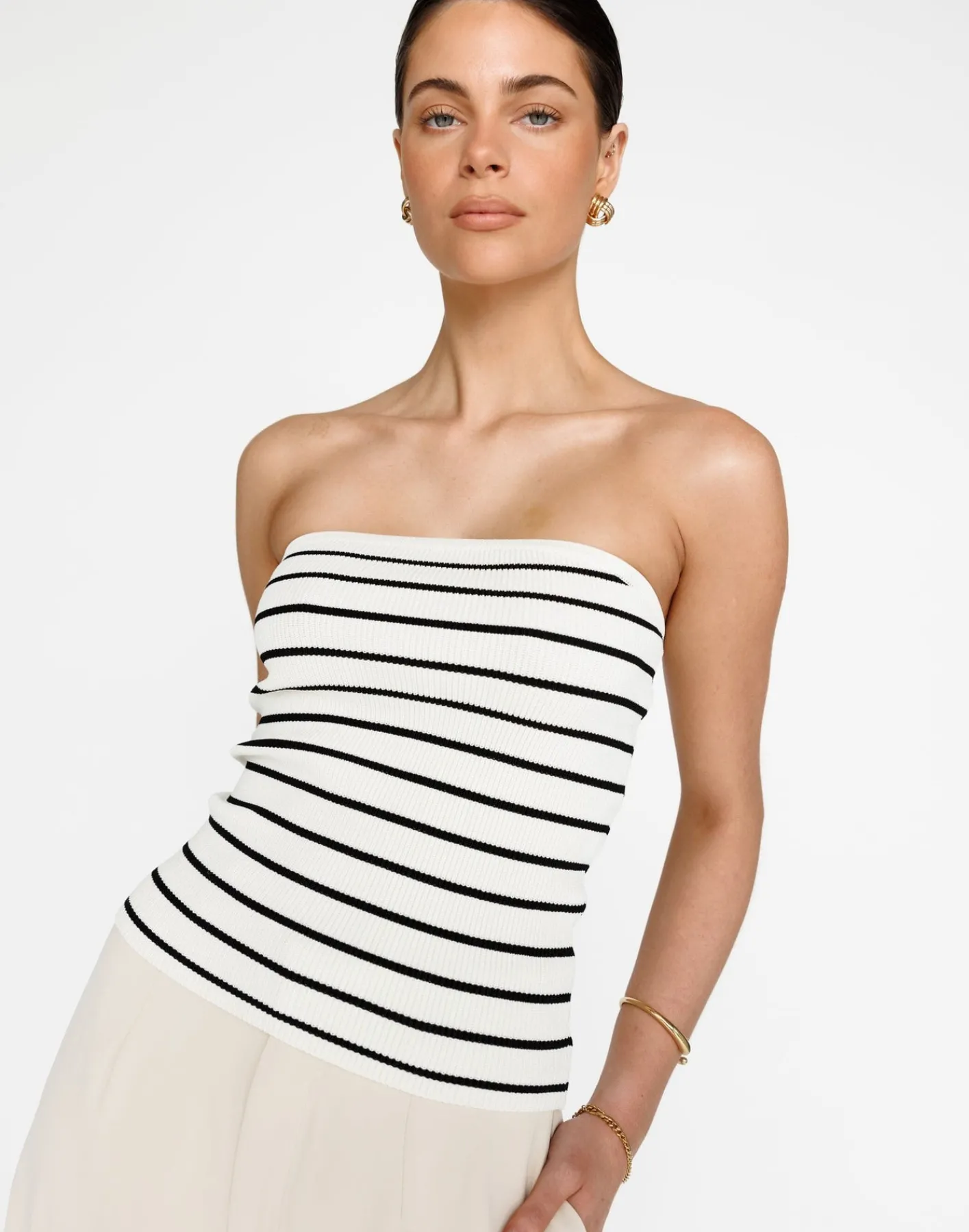 Dane Top (Cream)*CHARCOAL CLOTHING Outlet