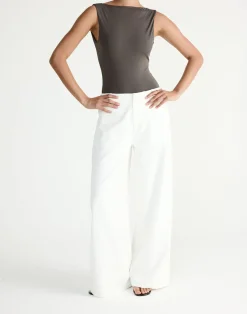 Darby Pants (White)*CHARCOAL Best