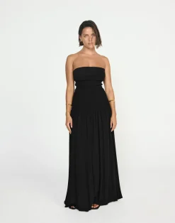 Daria Maxi Dress (Black)*CHARCOAL CLOTHING Best