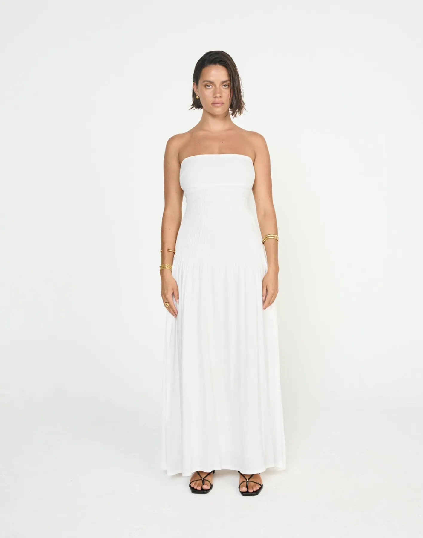 Daria Maxi Dress (White)*CHARCOAL CLOTHING Fashion