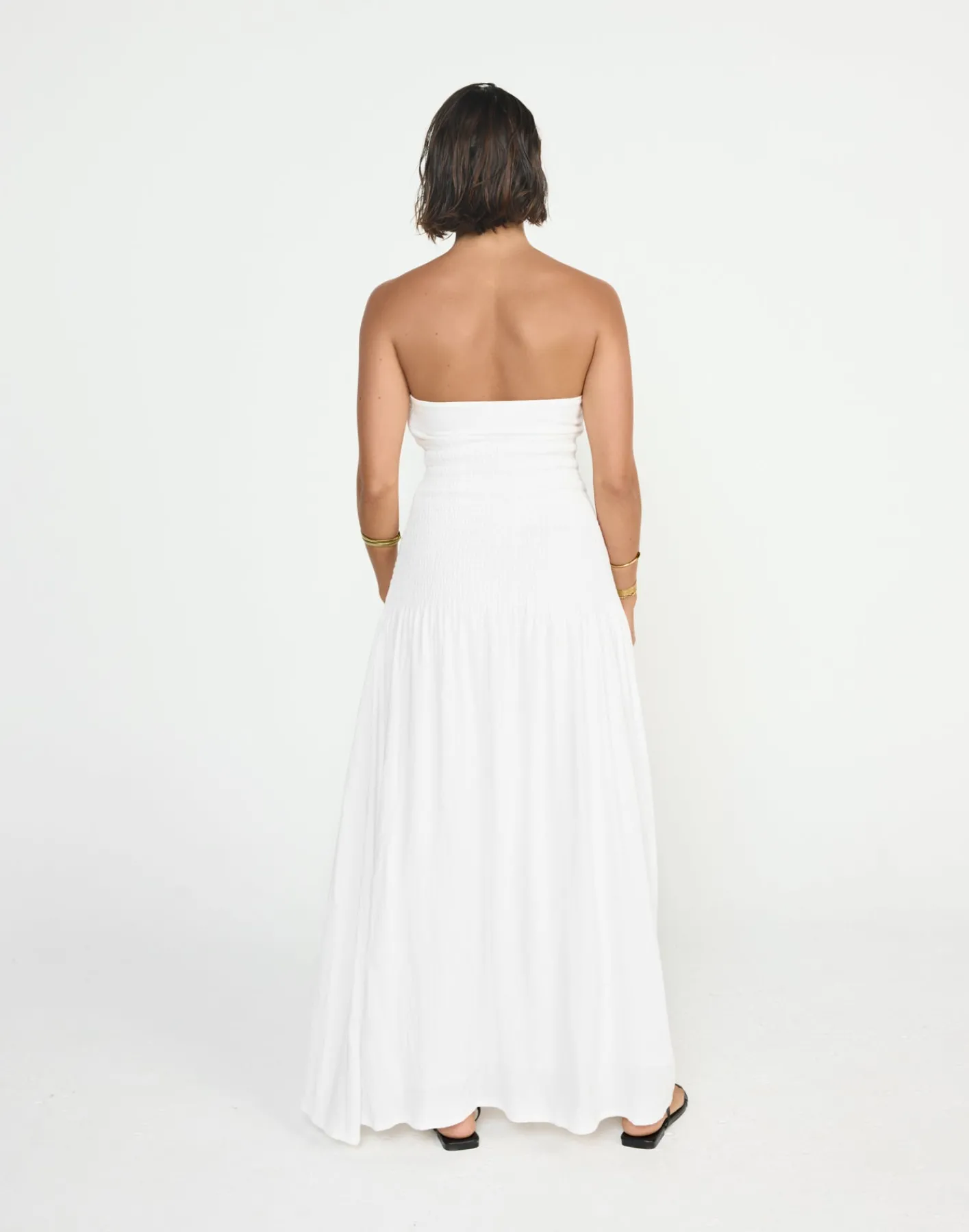Daria Maxi Dress (White)*CHARCOAL CLOTHING Fashion