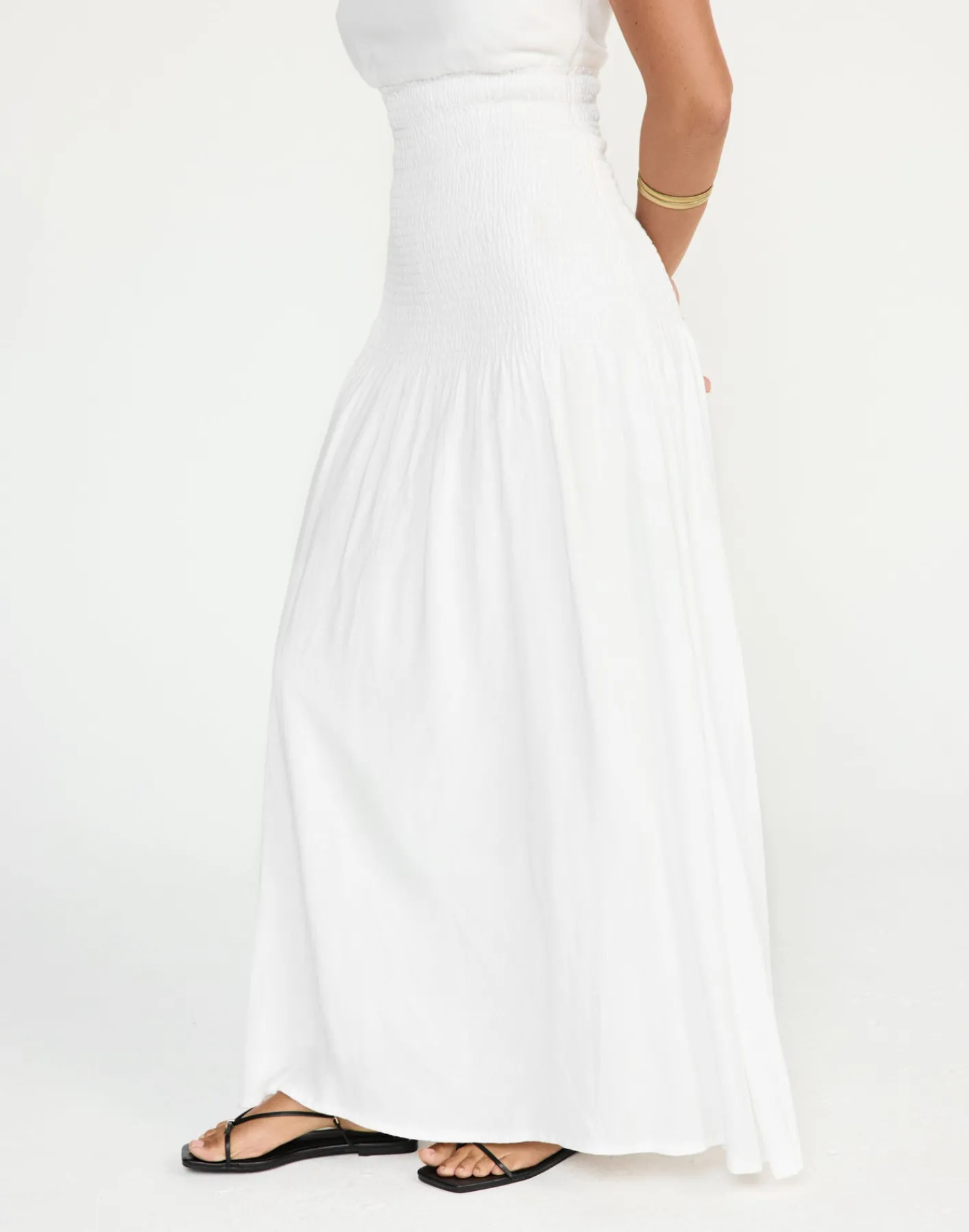 Daria Maxi Dress (White)*CHARCOAL CLOTHING Fashion