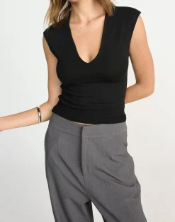Deka Top (Black)*CHARCOAL CLOTHING Clearance