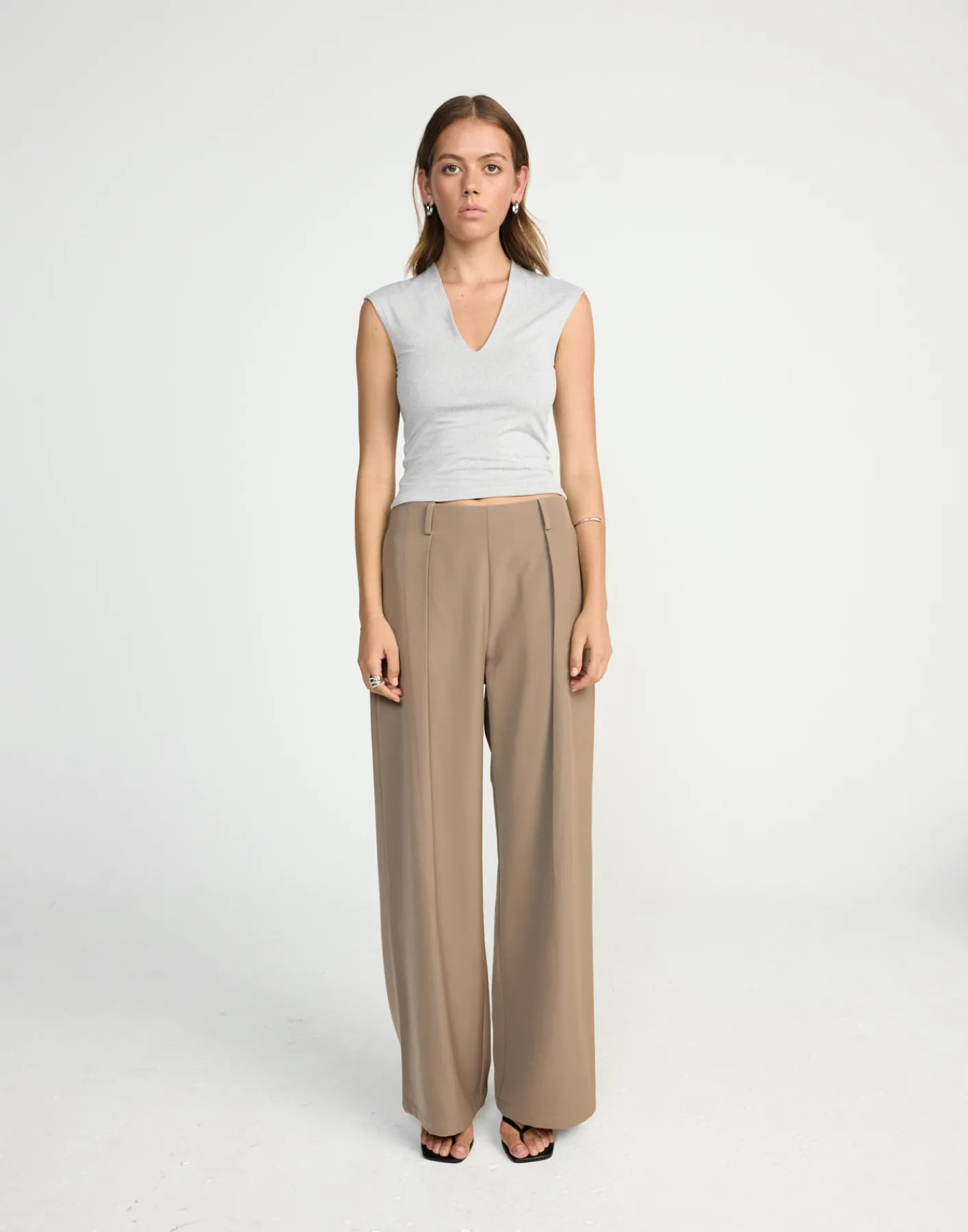 Deka Top (Grey Marle)*CHARCOAL CLOTHING Hot
