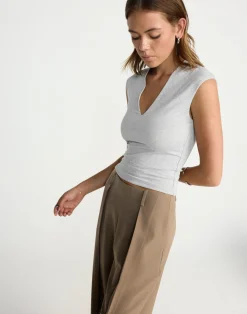 Deka Top (Grey Marle)*CHARCOAL CLOTHING Hot