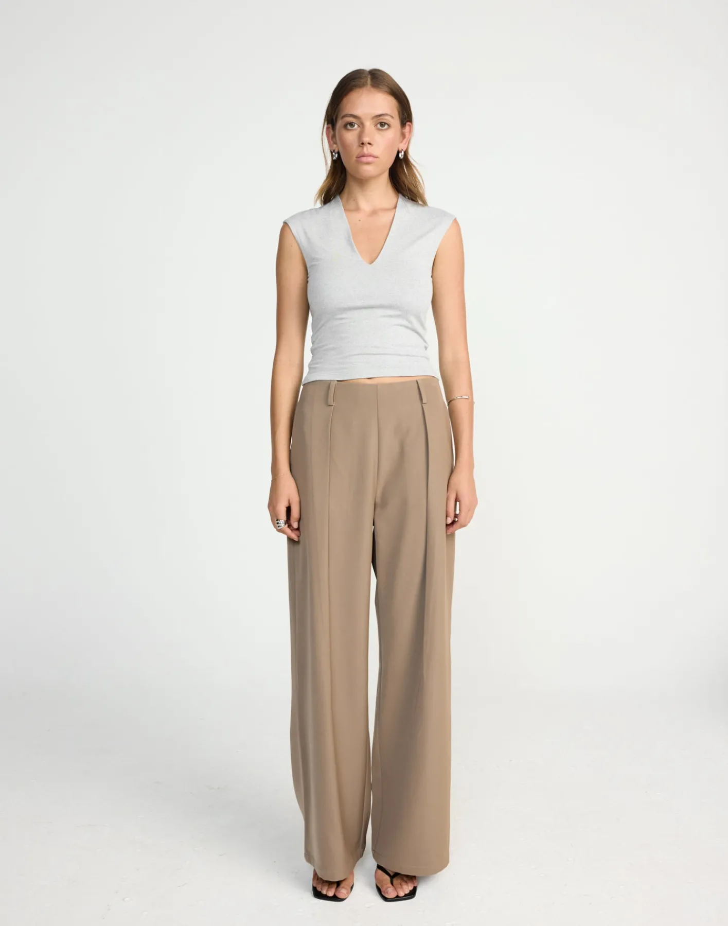 Deka Top (Grey Marle)*CHARCOAL CLOTHING Hot